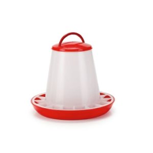 PLASTIC VOERSILO+DEKSEL RD WIT 3KG