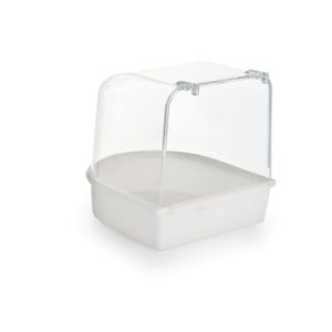 BZ PLASTIC BADHUISJE WIT 13X13X13