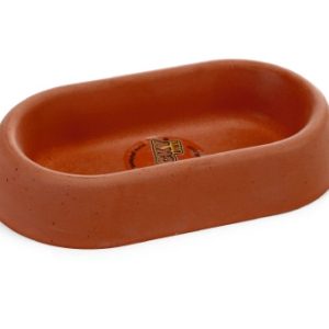 BETONNEN VOERBAK OVAAL 19X10X5