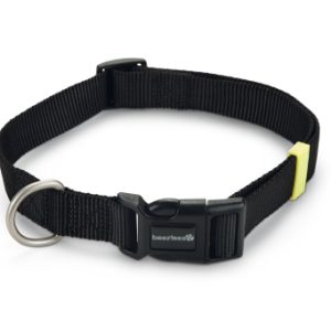 BZ NYLON HALSBAND UNI ZWT 48-70X25