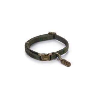 DBL HALSBAND VELURA GRN 20-30X10