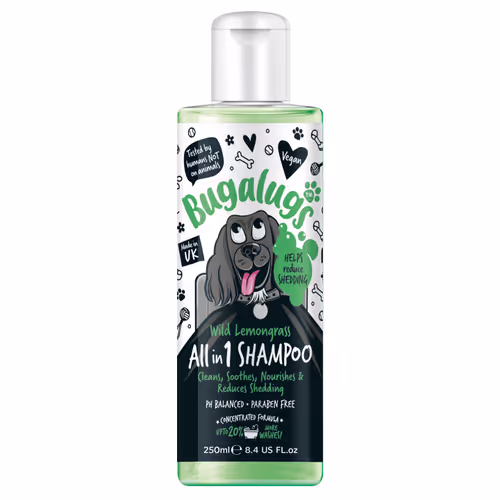Bugalugs – 4-1 Citroengras – Shampoo – Vermindert Haaruitval – 250ML