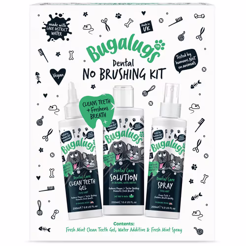 Bugalugs – No Brushing Kit – Mondhygiëne Set – 3 Delig